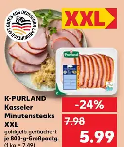 Kaufland K-purland kasseler minutensteaks xxl Angebot