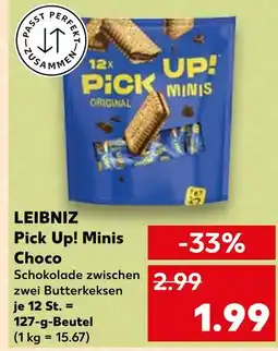 Kaufland Leibniz pick up! minis choco Angebot