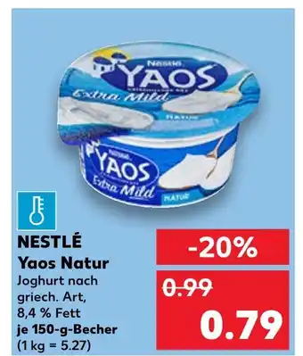 Kaufland Nestlé yaos natur Angebot