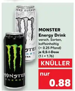 Kaufland Monster energy drink Angebot