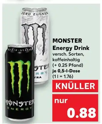 Kaufland Monster energy drink Angebot