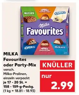 Kaufland Milka favourites Angebot