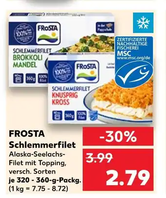 Kaufland Frosta schlemmerfilet brokkoli mandel Angebot