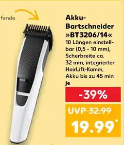 Kaufland Akku-bartschneider bt3206/14 Angebot