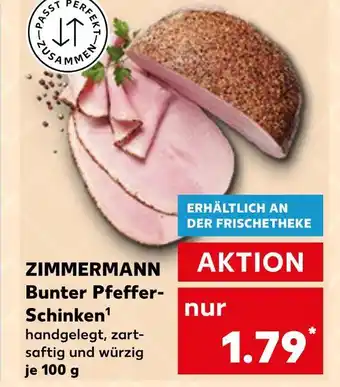 Kaufland Zimmermann bunter pfeffer-schinken Angebot