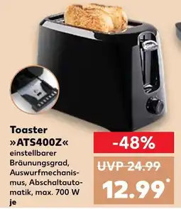 Kaufland Toaster ats400z Angebot