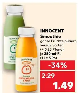 Kaufland Innocent smoothie Angebot