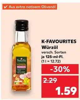 Kaufland K-favourites würzöl Angebot
