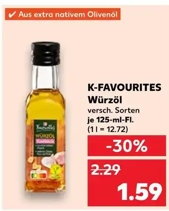 Kaufland K-favourites würzöl Angebot