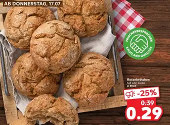 Kaufland Rosenbrötchen Angebot