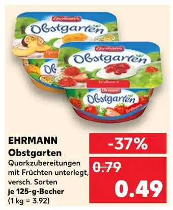 Kaufland Ehrmann obstgarten Angebot