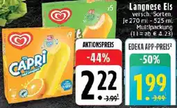 Edeka Langnese Eis Angebot