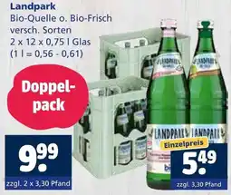 Getränkewelt Landpark bio-quelle o. bio-frisch Angebot