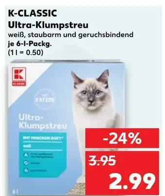 Kaufland K-classic ultra-klumpstreu Angebot