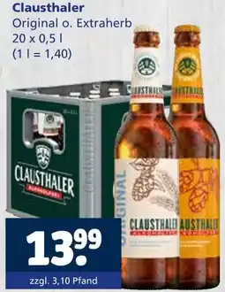 Getränkewelt Clausthaler original o. extraherb Angebot