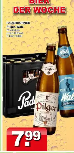 Getränkeparadies Gefromm Paderborner pilger, walz Angebot