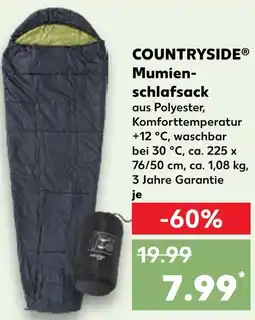 Kaufland Countryside mumienschlafsack Angebot