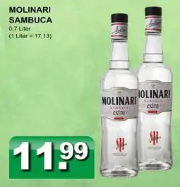 Getränkeparadies Gefromm Molinari sambuca Angebot