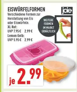 Marktkauf Joie xl rot eiswürfelform Angebot