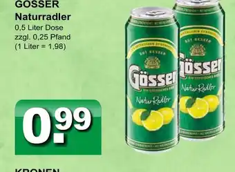 Getränkeparadies Gefromm Gösser naturradler Angebot