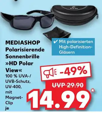 Kaufland Mediashop polarisierende sonnenbrille hd polar view Angebot