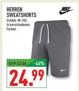 Marktkauf Nike herren sweatshorts Angebot