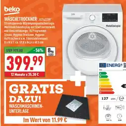 Marktkauf Beko wäschetrockner b3t42239 Angebot
