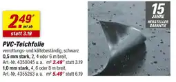 toom Baumarkt Pvc-teichfolie Angebot