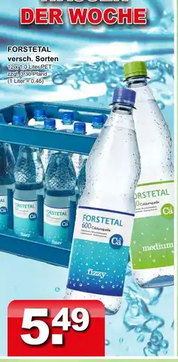 Getränkeparadies Gefromm Forstetal fizzy Angebot