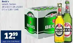 Getränkewelt Beck's beck's Angebot