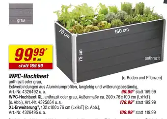 toom Baumarkt Wpc-hochbeet Angebot