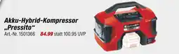 toom Baumarkt Einhell akku-hybrid-kompressor pressito Angebot