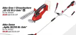 toom Baumarkt Einhell akku-gras-/strauchschere gc-cg 18 li-solo Angebot