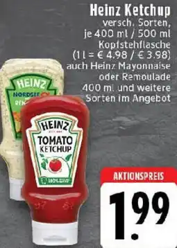 Edeka Heinz Ketchup Angebot