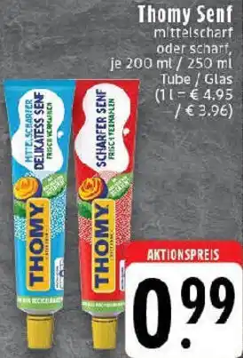 Edeka Thomy Senf Angebot