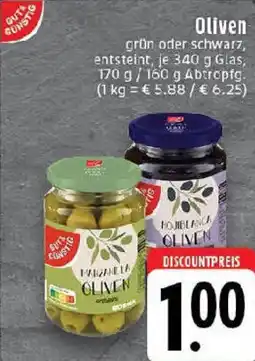 Edeka Gut & Günstig Oliven Angebot