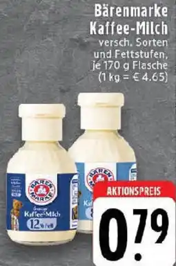 Edeka Bärenmarke Kaffee-Milch Angebot