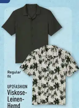 Aldi Nord Up2Fashion Herren Viskose Leinen-Hemd Angebot