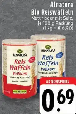 Edeka Alnatura Bio Reiswaffeln Angebot