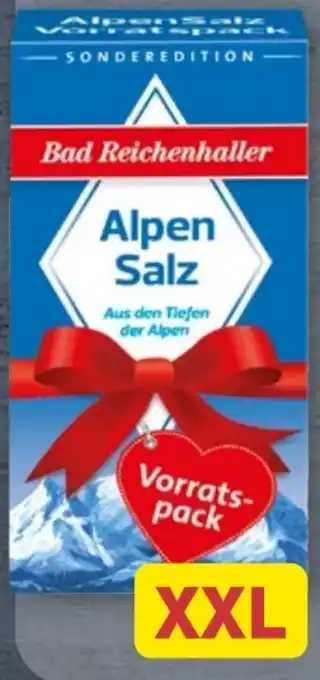 Aldi Nord Bad Reichenhaller Alpensalz XXL Angebot