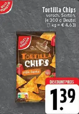 Edeka Gut & Günstig Tortilla Chips Angebot