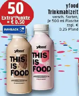 Edeka yfood Trinkmahlzeit Angebot