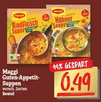 NP Discount Maggi Guten Appetit Suppen Angebot