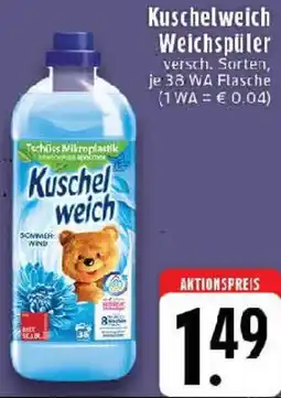 Edeka Kuschelweich Weichspüler Angebot