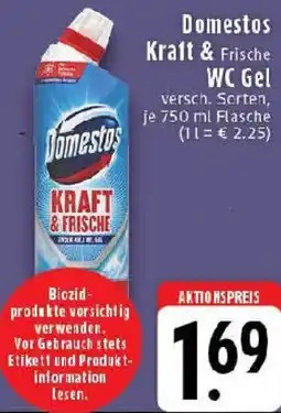 Edeka Domestos Kratt & Frische WC Gel Angebot