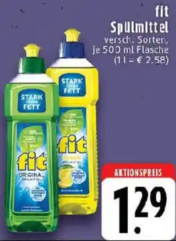Edeka fit Spülmittel Angebot