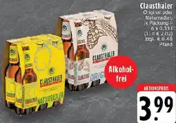 Edeka Clausthaler Angebot