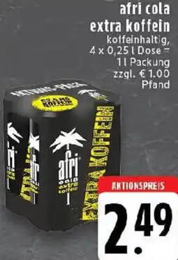 Edeka afri cola extra koffein Angebot