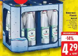 Edeka Römerwall Mineralwasser Angebot