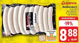 Edeka RASTING Rostbratwurst Angebot